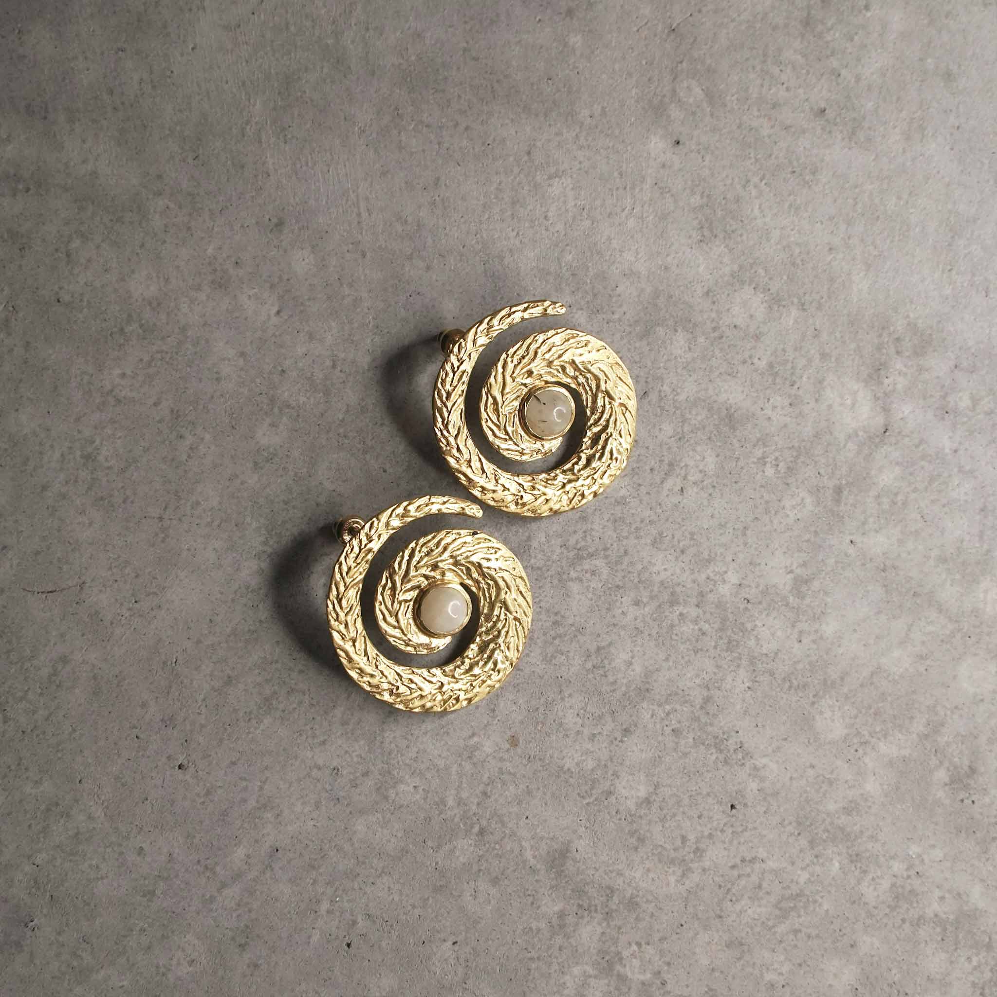 Ripple Twirl Earrings