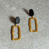 Tide Rectangle Earrings